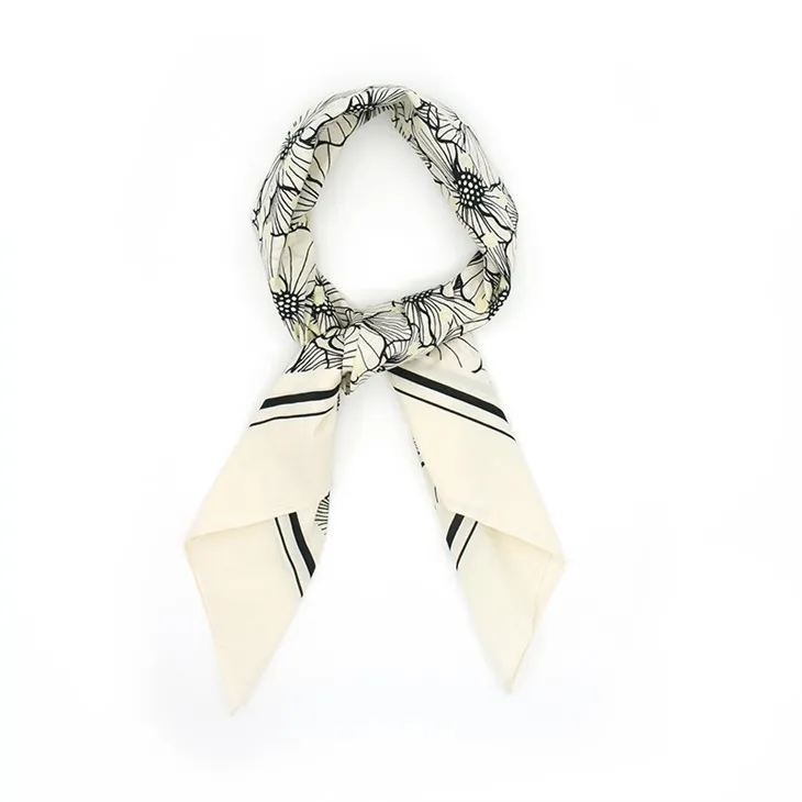 Екру квітковий бавовна Бандана S110