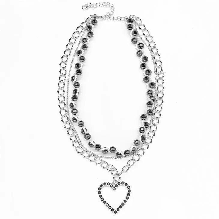 Серце намисто набір