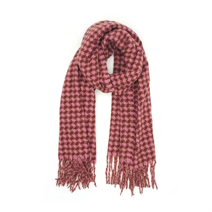 Довгий поліестеровий шарф